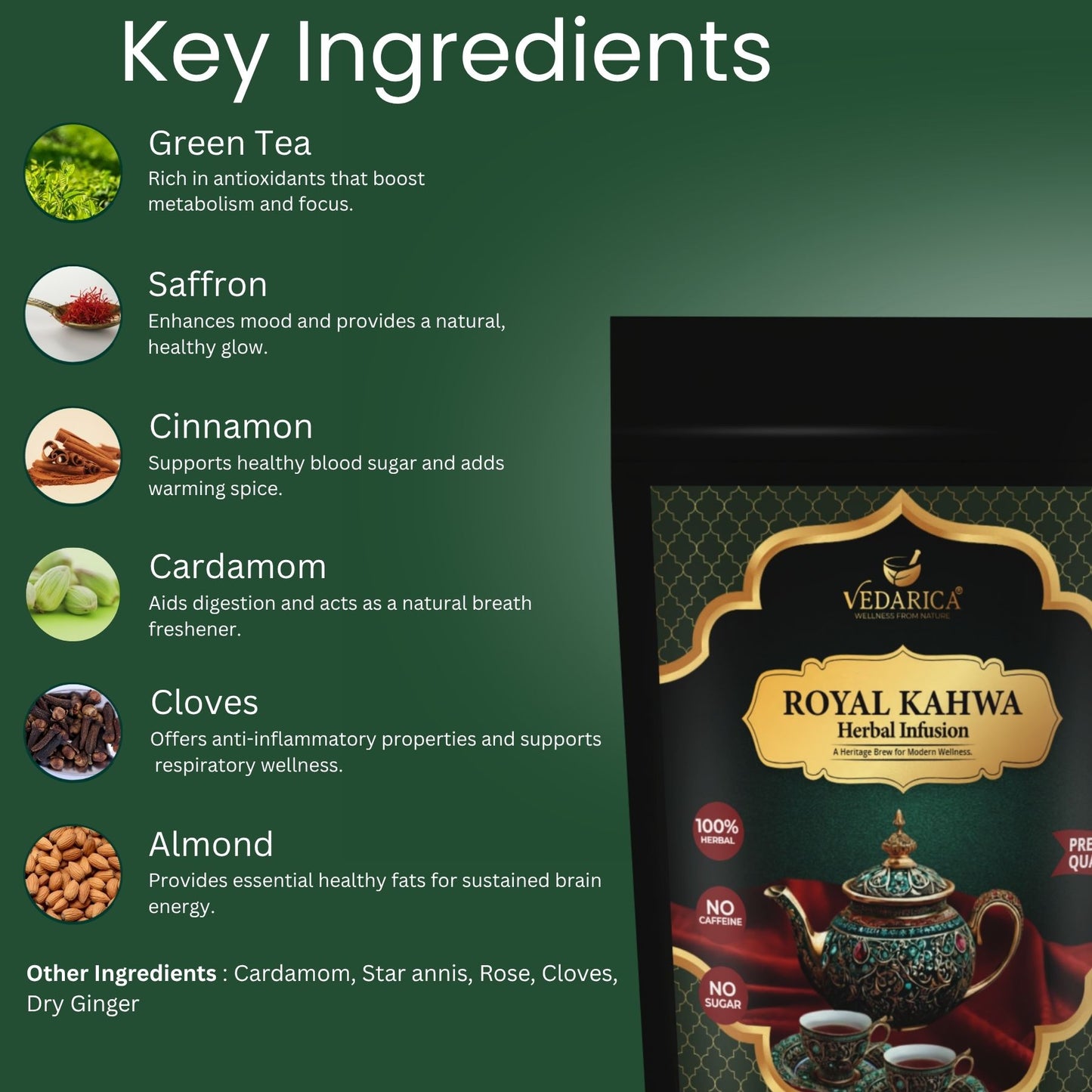 Royal Kahwa Herbal Infusion