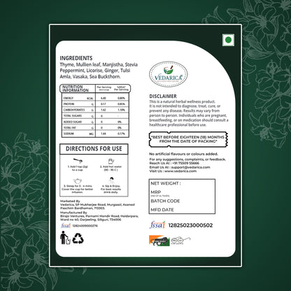 Lungs Cleanse Herbal Infusion