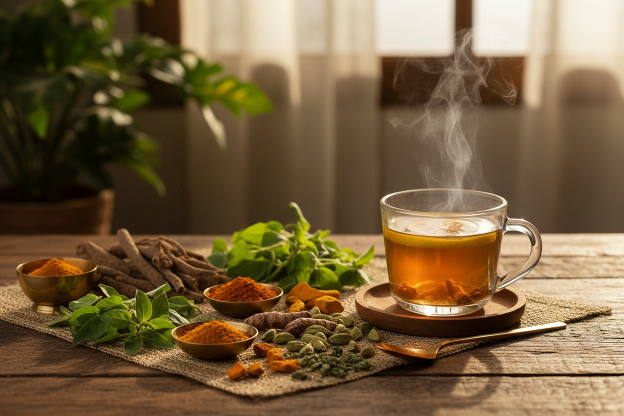 Serene Herbal Tea Lifestyle